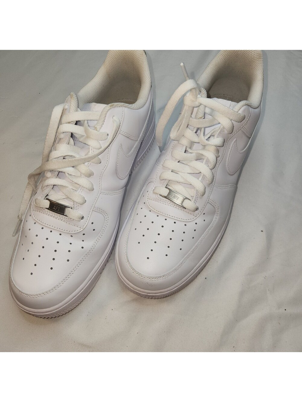 Nike Air Force 1 white low top sneakers